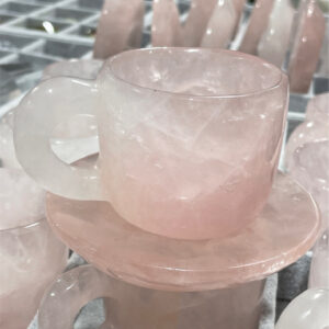 Natural Crystal Tea Cup Cushion